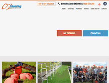 Tablet Screenshot of ozshooting.com.au